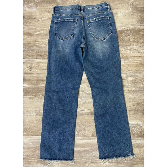 Kenzie Vintage Luxe Distressed The Slim Jeans Sz 6 - Picture 2 of 4